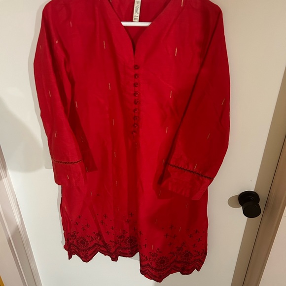 ethnic cotton kurta - Picture 3 of 4